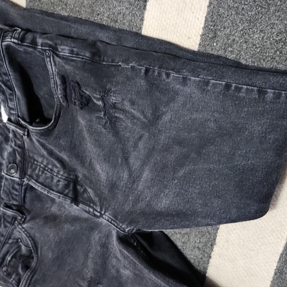 All Saints Distressed Ciggarette Slim Skinny Fit Jeans - Picture 2 of 11